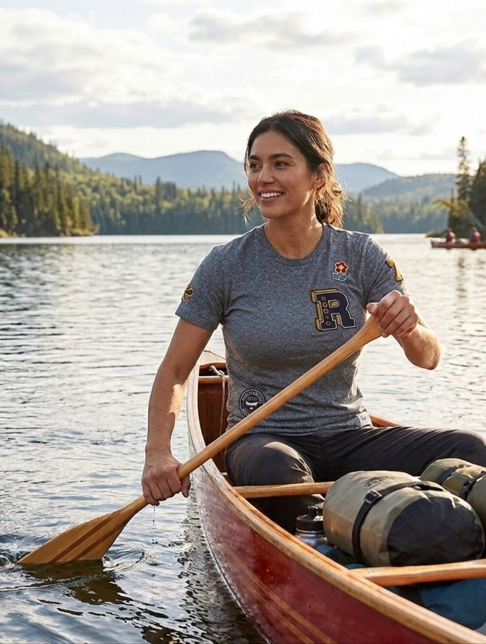 Roots Canada Gray T-Shirt